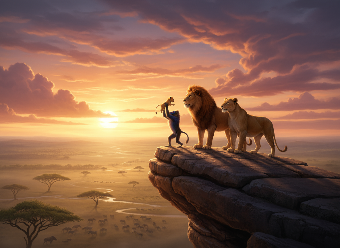 Comment "Le Roi Lion" peut aider un enfant en deuil d'un parent