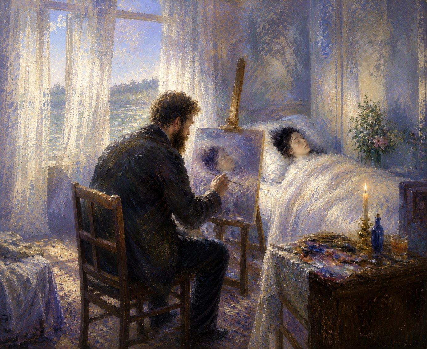 Claude Monet et Camille : quand l'amour survit dans la lumière